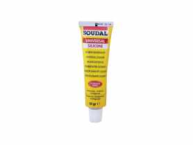 Silikon uniwersalny tubka 60 g bezbarwny SOUDAL