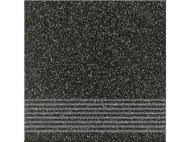 Zdjęcie: Gres szkliwiony Milton grafit stop 29,7x29,7 cm OPOCZNO