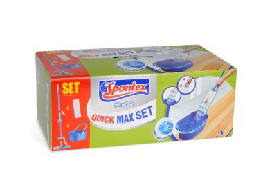 Zdjęcie: Mop płaski z wyciskaczem Quick Max SPONTEX