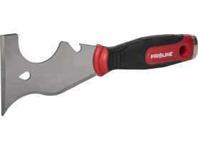 Skrobak wielofunkcyjny, stal nierdzewna 1.8mm, uchwyt tpr, PROLINE