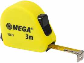 Miara zwijana 3 m, 16 mm, 2 stopery, PVC, soft MEGA