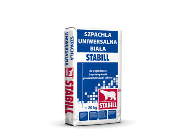 Zdjęcie: Szpachla uniwersalna PSZ-11 ,biała, 20 kg STABILL