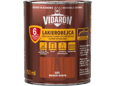 Zdjęcie: Lakierobejca SW S05 mahoń khaya 0,75L VIDARON