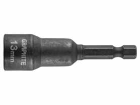 Nasadka udarowa magnetyczna 13 x 65 mm GRAPHITE