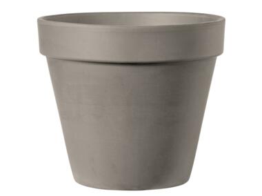 Zdjęcie: Doniczka ceramiczna Vaso 31 cm grafitowa DMS