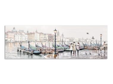 Zdjęcie: Obraz Canvas Watercolor 4 45x140 cm St403 Venezia Gondole STYLER