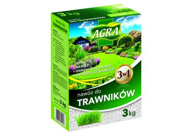 Zdjęcie: Granulat do trawników 3w1 Agra 3 kg AGRECOL