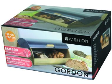 Zdjęcie: Chlebak drewniany Gordon 39 x 28 x 18,5 cm AMBITION