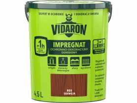 Impregnat ochronno- dekoracyjny 4,5 L sekwoja VIDARON