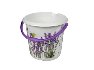 Zdjęcie: Wiadro Ilvie lavender deco 10 L KEEEPER