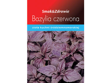 Zdjęcie: Bazylia czerwona SMAK&ZDROWIE