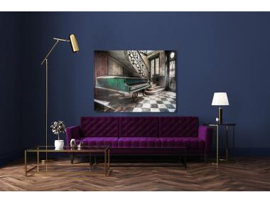 Zdjęcie: Obraz Canvas Silver1 85x113x2,8 cm Ex518 Green Piano STYLER