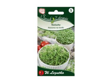 Zdjęcie: Rzeżucha nasiona na kiełki 30 g W. LEGUTKO