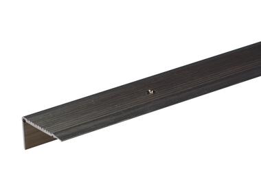 Zdjęcie: Listwa schodowa ALU brąz 1000x45x23 mm ALBERTS