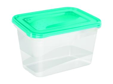 Zdjęcie: Zestaw 2 prostokatnych pojemników na żywność Fredo fresh 2 L KEEEPER
