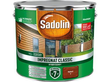 Zdjęcie: Impregnat ochronno-dekoracyjny hybrydowy Classic 9 L mahoń SADOLIN