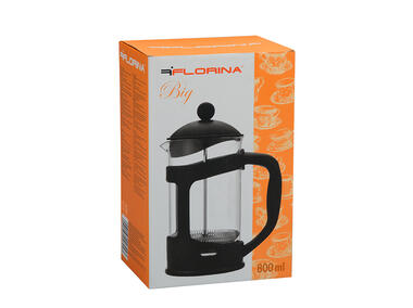 Zdjęcie: Zaparzacz 800 ml czarny FLORINA