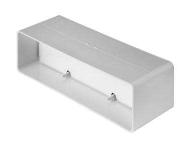 Zdjęcie: Łącznik kanału płaskiego z zaworem zwrotnym 60x204 mm AWENTA