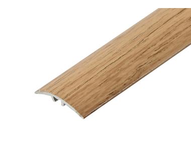 Listwa ochronna AL wcisk wąski 30 mm 5w1 klejona L= 1,86 m Dąb Hamilton okleina mat CEZAR