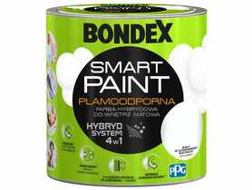 Farba plamoodporna biały w szampańskim nastroju 2,5 L BONDEX SMART PAINT