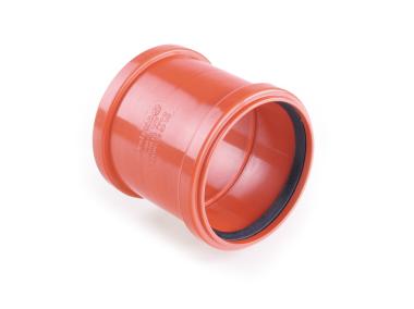 Zdjęcie: Łącznik kanalizacyjny KZ PVC 160 PIPELIFE
