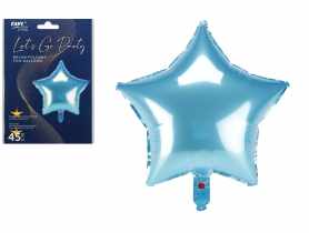 Balon foliowy LGP Star light blue art. 22144 DECOR