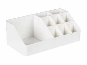 Organizer Marie 6x17x9,5 cm biały UNIGLOB