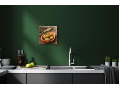 Zdjęcie: Obraz Glasspik 30x30 cm Gl064 Oliwa 3 STYLER
