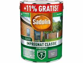 Impregnat Classic Hybrydowy ciemny szary 5 L SADOLIN