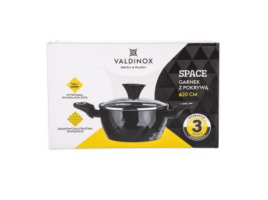 Zdjęcie: Garnek Space 20 cm z pokrywką VALDINOX
