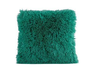 Zdjęcie: Poszewka dekoracyjna Futrzak 40x40 cm ciemna zieleń MISS LUCY