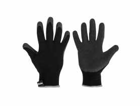 Rękawice ochronne Termo Grip Black lateks , rozmiar 9 BRADAS