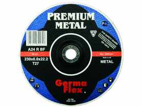 Tarcza do szlifowania metalu Premium A24R T27 230x6,0x22,2 mm PRW 13953 GLK