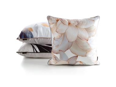 Zdjęcie: Poszewka 197 żółta 45 x 45 cm Velvet EUROFIRANY