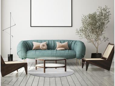 Zdjęcie: Dywan Loren 80 cm koło jasny szary MULTI-DECOR