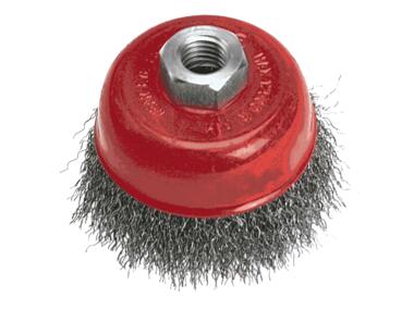Zdjęcie: Szczotka druciana doczołowa 100 mm x M14 VERTO