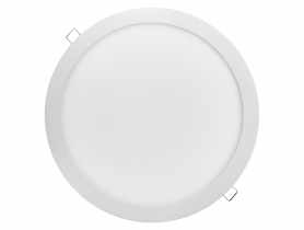 Panel LED wpuszczany, okrągły, 24W, IP20, ciepła biel EMOS