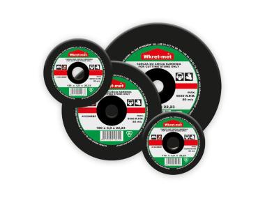 Zdjęcie: Tarcza korundowa do cięcia kamienia  TCK-125x30 mm WKRĘT-MET