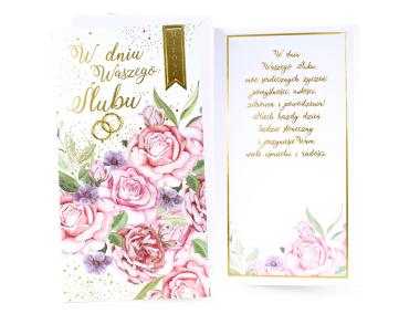 Zdjęcie: Karnet PM-332 Ślub KUKARTKA