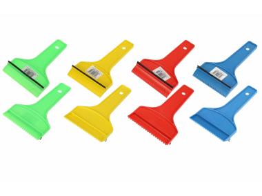 Zdjęcie: Skrobaczka do szyb z gumką 18 cm SIMPLE SOLUTIONS