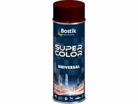 Lakier uniwersalny ogólnego zastosowania Super Color Universal brązowy RAL 8011 400 ml BOSTIK