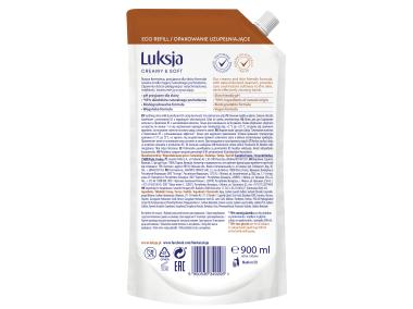 Zdjęcie: Mydło w płynie Creamy & Soft  mleczko bawełniane i prowitamina B5 0,9 L zapas LUKSJA