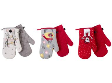 Zdjęcie: Komplet rękawic kuchennych Winter Joy BBK