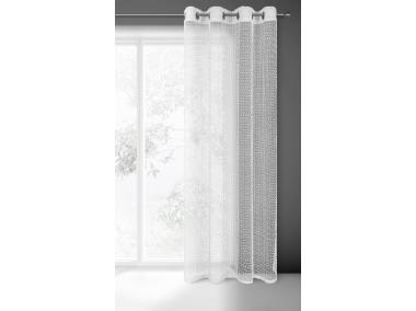 Zdjęcie: Zasłona gotowa Lara 140x250 cm biały EUROFIRANY