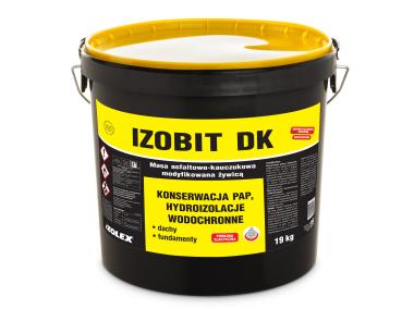Zdjęcie: Konserwacja pap, hydroizolacja Izobit DK, 19 kg IZOLEX