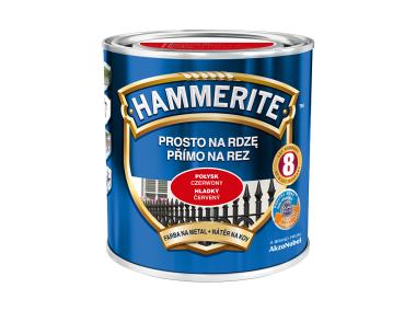 Zdjęcie: Farba do metalu 0,7 L czerwony HAMMERITE