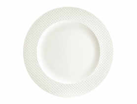 Talerz deserowy Nordic 21,5 cm kremowy AMBITION