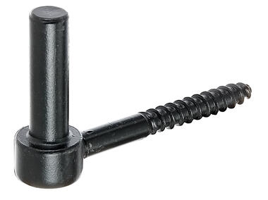Zdjęcie: Skobel do wkręcania czarny 14x105 mm ALBERTS