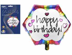 Balon foliowy Happy Birthday LGP art. 22178 DECOR