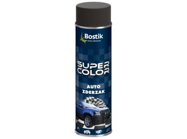 Lakier akrylowy do zderzaków Super Color Auto Zderzak czarny 500 ml BOSTIK